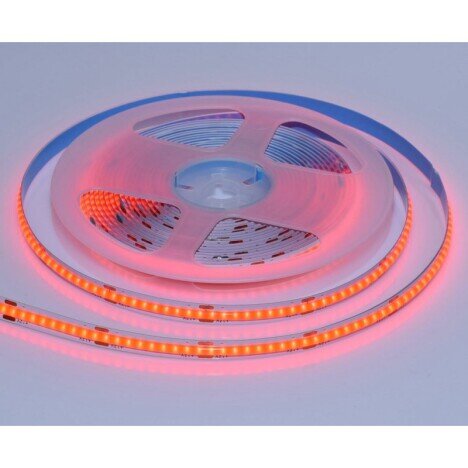 BANDA COB LED ROSU - FLEXIBIL - 252LED/M - 12W/ML - ROLA/5M